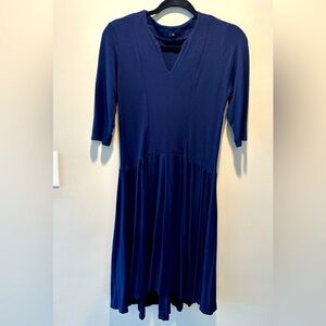 Navy blue dress